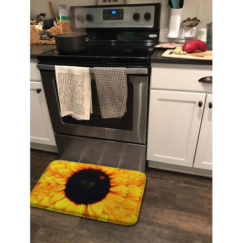  Eneric SweetHome Sunflower Comfort Carpet Suitable For Stairway/Toilet/Study/Floor/Bedroom/Living Room/Bathroom/Kitchen/Home Decoration/Area