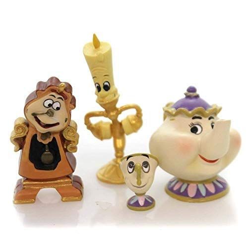  Enesco Disney Showcase Beauty and The Beast Figurine Set, Multicolor