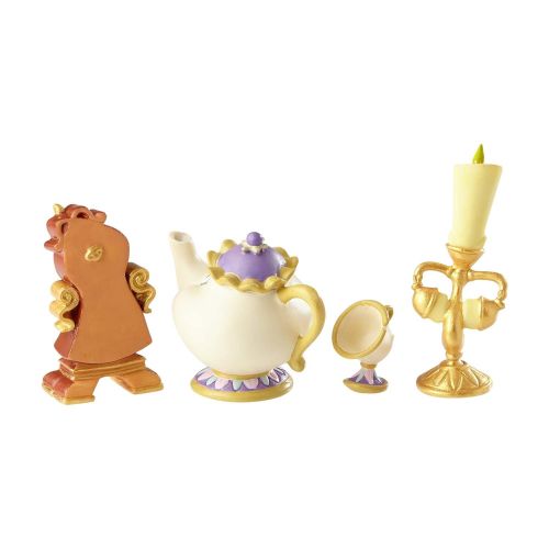  Enesco Disney Showcase Beauty and The Beast Figurine Set, Multicolor