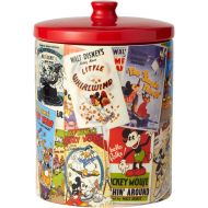 Enesco Disney Ceramics Mickey Mouse Collage Cookie Jar, 9.25, Multicolor