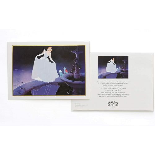  Enesco Walt Disney Archives Collection Cinderella Notecard Set