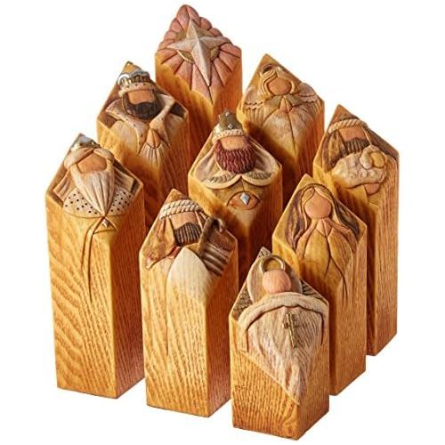  Enesco Pillars of Heaven Nativity Set