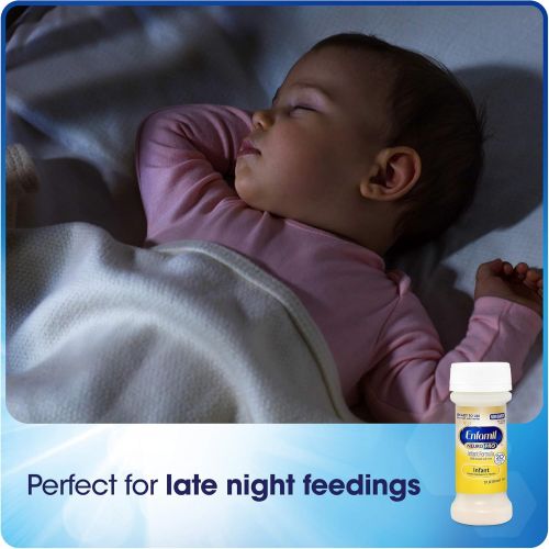  [아마존베스트]Enfamil NeuroPro Ready to Feed Baby Formula Milk, 2 fluid ounce Nursette (24 count) - MFGM, Omega 3 DHA, Probiotics, Iron & Immune Support