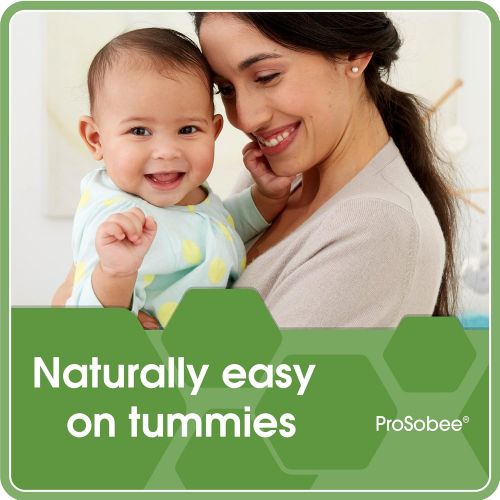  [아마존베스트]Enfamil ProSobee Soy Sensitive Tummy Baby Formula Dairy-Free Lactose-Free Milk-Free Plant Protein Ready to Use 2 fl. oz. bottles Nursette (48 bottles) Omega 3 DHA & Iron, Immune &