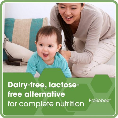  Enfamil ProSobee Soy Sensitive Tummy Baby Formula Dairy-Free Lactose-Free Milk-Free Plant Protein Ready to Use 2 fl. oz. bottles Nursette (48 bottles) Omega 3 DHA & Iron, Immune &