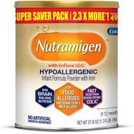 Enfamil Nutramigen Hypoallergenic Colic Baby Formula Lactose Free Milk Powder, 27.8 Ounce - Omega 3 DHA, LGG Probiotics, Iron, Immune Support