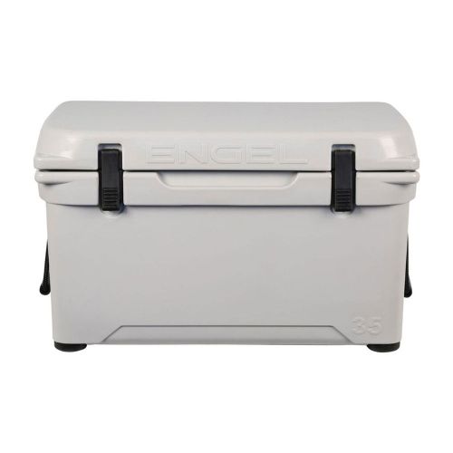  Engel 35 High Performance Durable Roto Molded Airtight Ice Cooler, Haze Gray