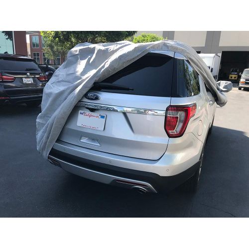  Engine CarsCover Custom Fit 2011-2019 Ford Explorer SUV Car Cover Heavy Duty All Weatherproof Ultrashield Covers