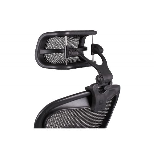  Engineered Now The Original Headrest for The Herman Miller Aeron Chair H3 Carbon | Colors and Mesh Match Classic Aeron Chair 2016 and Earlier Models