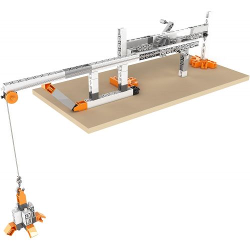  [아마존베스트]Engino Discovering STEM Mechanics Gears & Worm Drives | 12 Working Models | Illustrated Instruction Manual | Theory & Facts | Experimental Activities | STEM Construction Kit