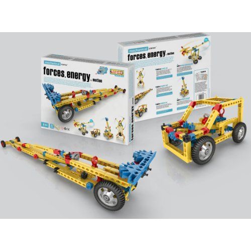  Engino Mechanical Science Kit - Forces, Energy, Motion Construction Kit