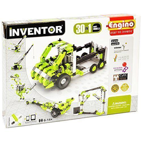  Engino Inventor - Build 30 Motorized Multi-Models Construction Kit
