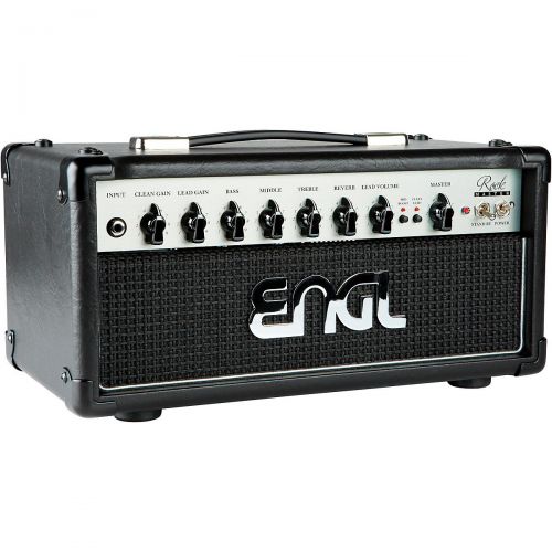  Engl},description:What else would you need to step in the world of rock than two well-dressed channels of clean and lead tones? The New Engl RockMaster 20 20W 1x10 head delivers mo