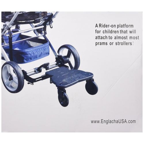  Englacha USA Englacha Easy Rider Trailer - Standing Platform - Quick and Easy to Use - Designed for Safety, Blue