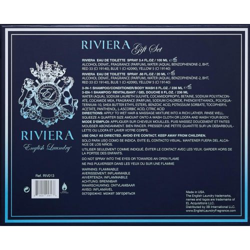  English Laundry Riviera 3 Piece Gift Set
