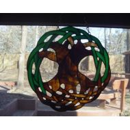 EnglishRoseGlassArt Tree of life suncatcher