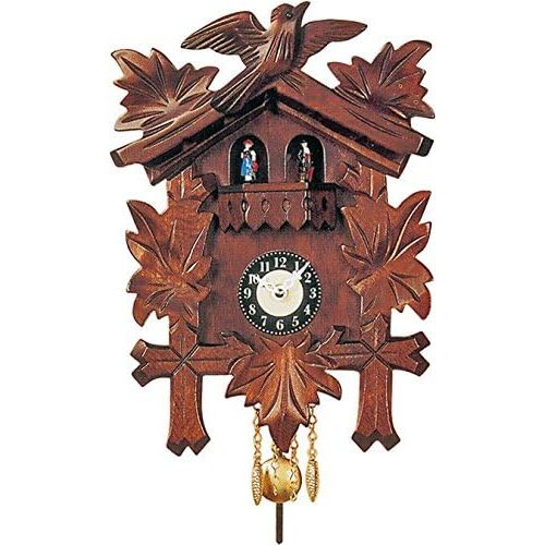  Engstler Quartz Clock with Dancers, Cuckoo Call & Chimes