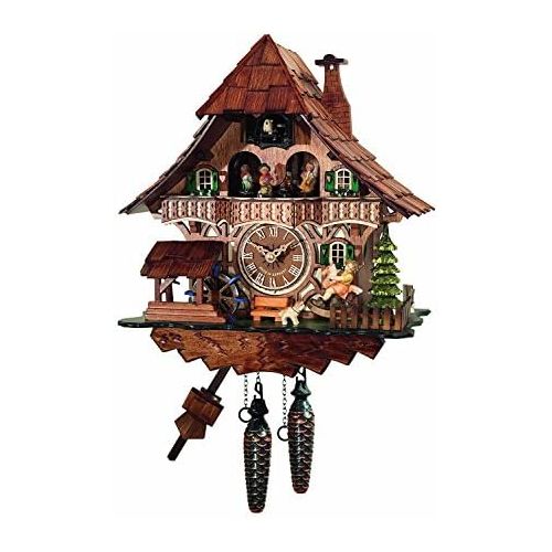  Engstler e.K. Schwarzwalduhren Cuckoo Clock Quartz-movement Chalet-Style 32cm by Engstler