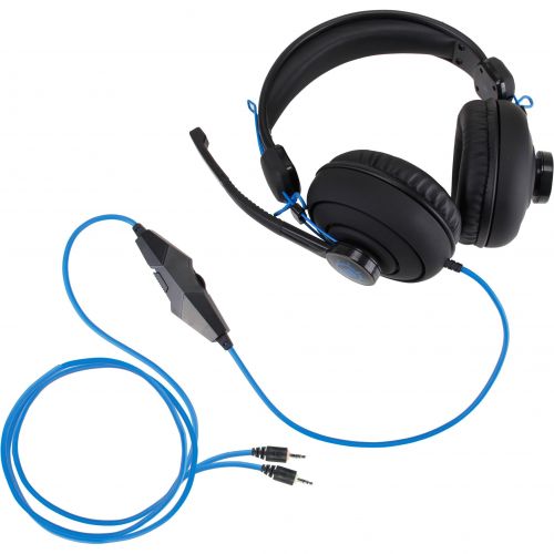  ENHANCE GX-H3 Stereo Gaming Headset with Over-Ear Headphones , Adjustable Mic & In-Line Volume Control - Works with PC Games