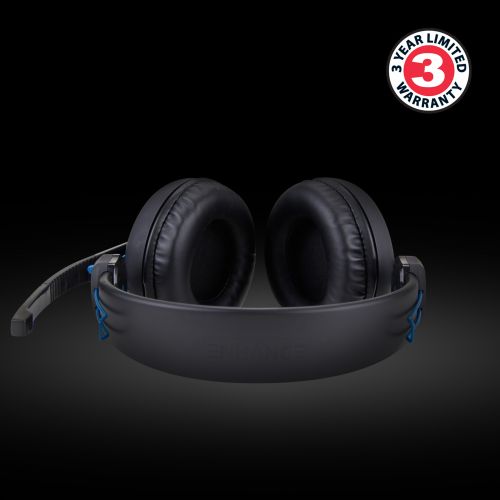  ENHANCE GX-H3 Stereo Gaming Headset with Over-Ear Headphones , Adjustable Mic & In-Line Volume Control - Works with PC Games