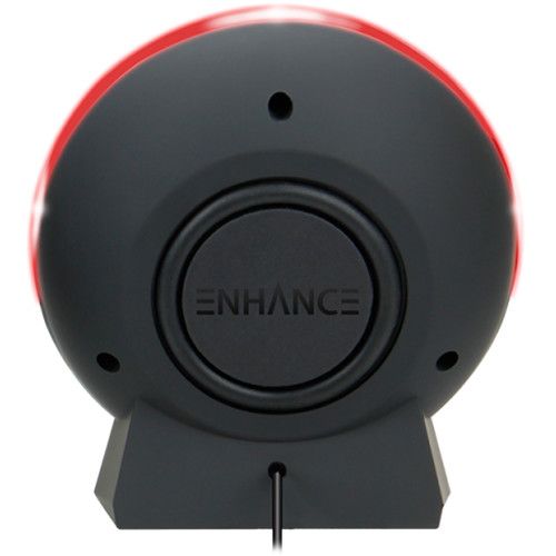  Enhance USB LED Gaming Speakers (Red)