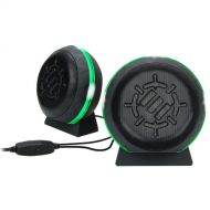 Enhance USB LED Gaming Speakers (Green)