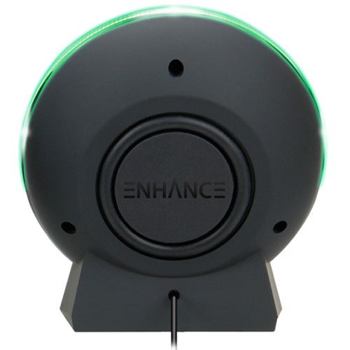  Enhance USB LED Gaming Speakers (Green)