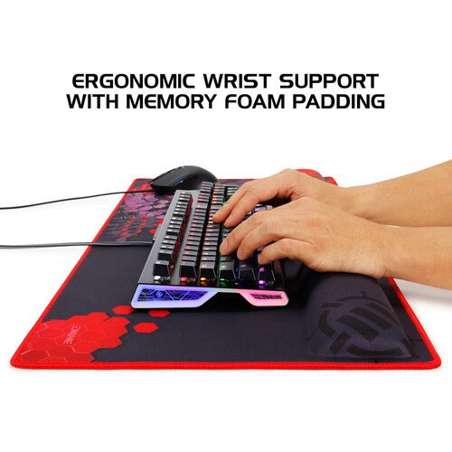  Enhance XXL Extended Gaming Mouse Pad (Red)