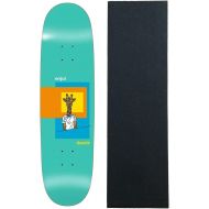 Enjoi Skateboards Deck Deedz Shaped Skart 8.375 x 31.6 with Grip, Deedz Skart Shaped