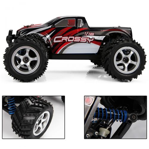  EnjoyShop 1:18 2.4G High Speed RC Car with Radio Remote Control Multi-Functional and Ergonomic Controller Anti-Skid and Wear-Resistant Wheels
