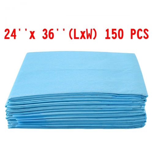  EnjoyShop 150 pcs 24 x 36 Pet Wee Pee Piddle Pad Perfect Size Dog Cat Dirt Perfect Bibulous Paper