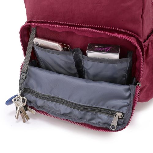  Enknight ENKNIGHT Nylon Casual Travel Daypack Foldable Backpack Purse Cross Body Bags