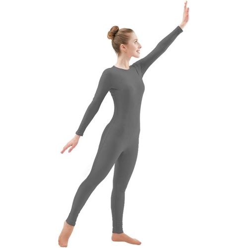  Ensnovo Adult Lycra Spandex One Piece Unitard Full Body Suit Dance Costume