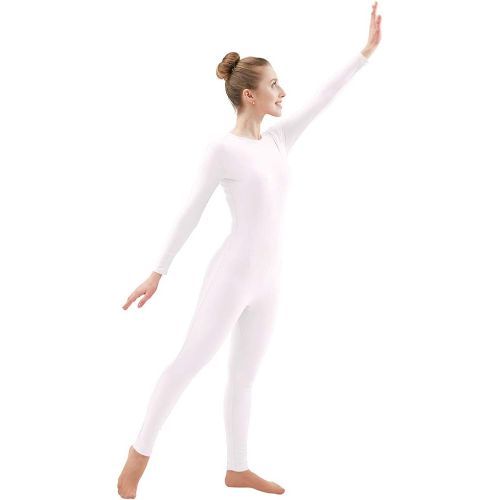  Ensnovo Adult Lycra Spandex One Piece Unitard Full Body Suit Dance Costume