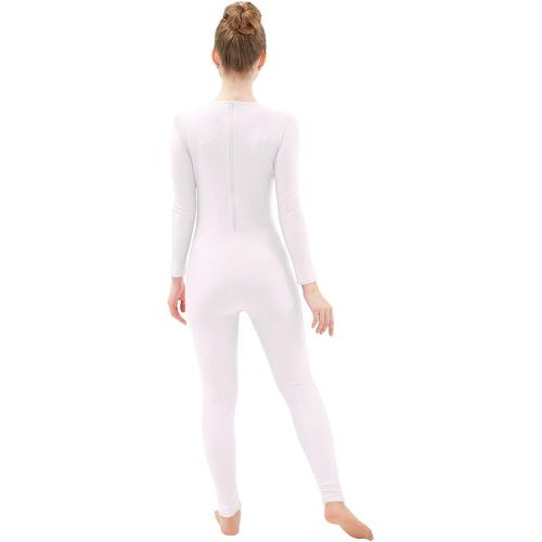  Ensnovo Adult Lycra Spandex One Piece Unitard Full Body Suit Dance Costume