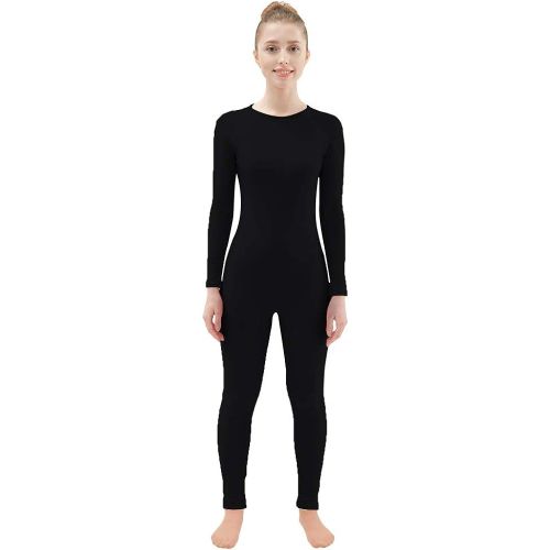  Ensnovo Adult Lycra Spandex One Piece Unitard Full Body Suit Dance Costume