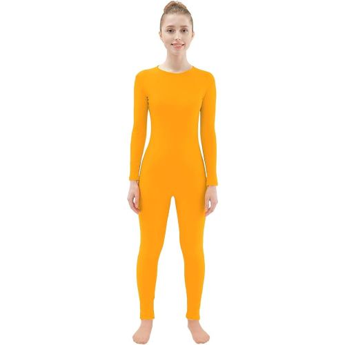  Ensnovo Adult Lycra Spandex One Piece Unitard Full Body Suit Dance Costume