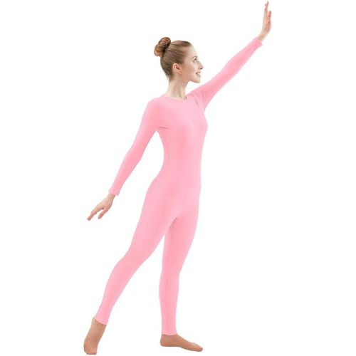  Ensnovo Adult Lycra Spandex One Piece Unitard Full Body Suit Dance Costume