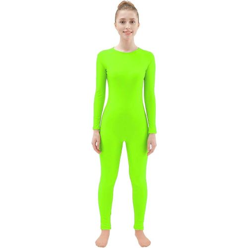  Ensnovo Adult Lycra Spandex One Piece Unitard Full Body Suit Dance Costume