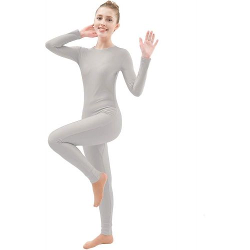  Ensnovo Adult Lycra Spandex One Piece Unitard Full Body Suit Dance Costume