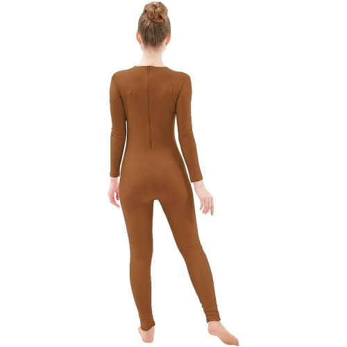  Ensnovo Adult Lycra Spandex One Piece Unitard Full Body Suit Dance Costume