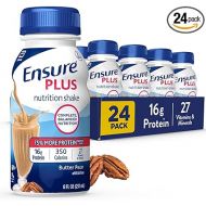 Ensure Plus Butter Pecan Nutrition Shake, Meal Replacement Shake, 24 Pack