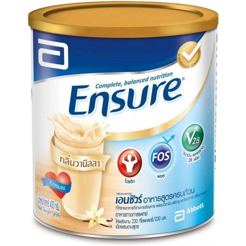  Ensure a Complete and Balanced Nutrition for Adults and Elderly Vanilla Flavored 400g [Wazashop]