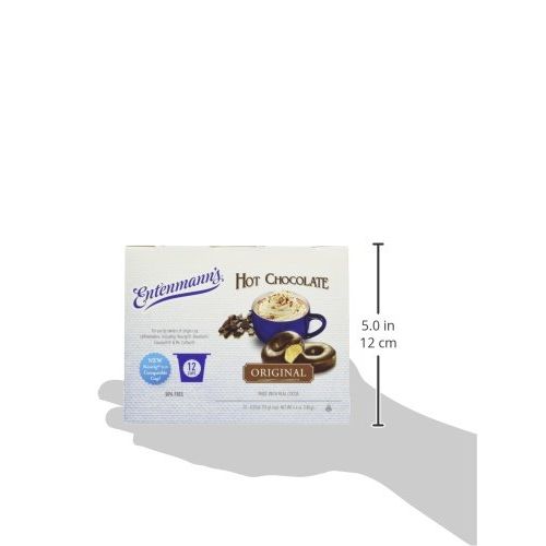  Entenmanns Single Serve Coffee, Hot Chocolate, 12 Count (Pack of 6)