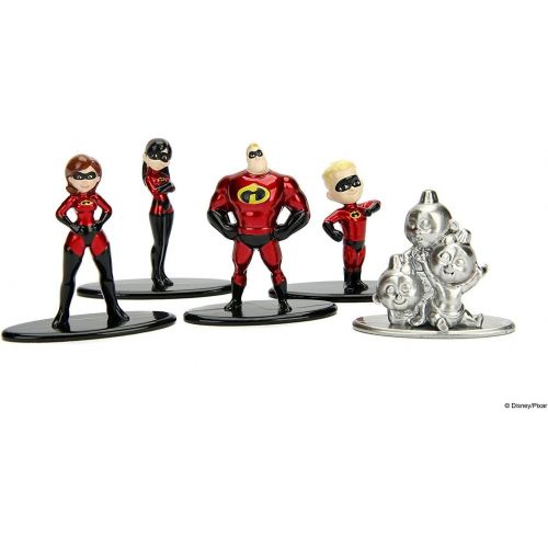  Entertainment Earth Incredibles 2 Nano Metalfigs Mini Figure 5 Pack