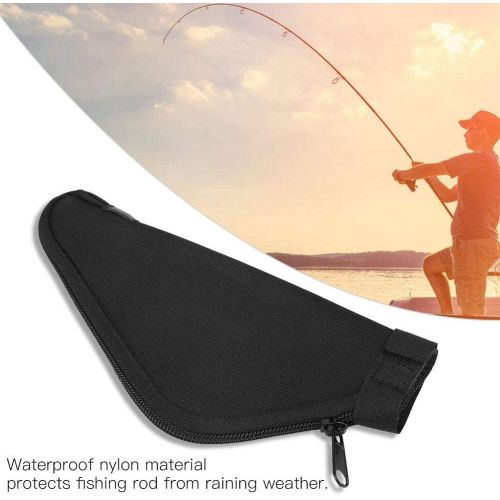  [아마존베스트]Alomejor Waterproof Fishing Rod Tip Cover Tips Protective Case for Fishing Rod Protection