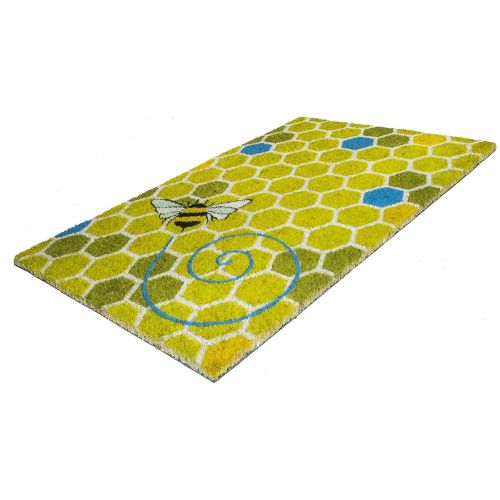  Entryways Honeycomb, Coir with PVC Backing Doormat 17 X 28 X .5