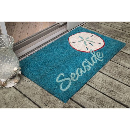  Entryways Seaside, Coir with PVC Backing Doormat 17 X 28 X .5