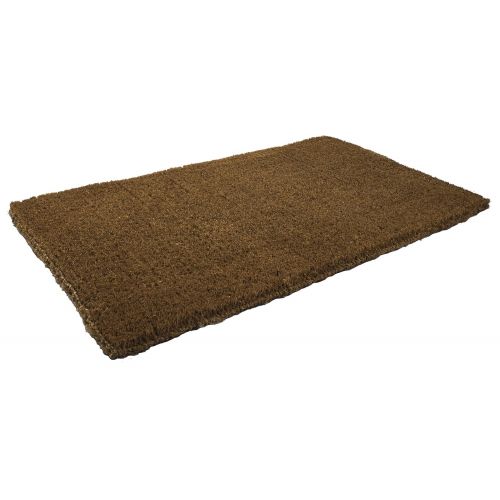  Entryways Blank Extra Thick Handmade, All-Natural Coconut Fiber Coir Doormat 18 X 30 X 1.5