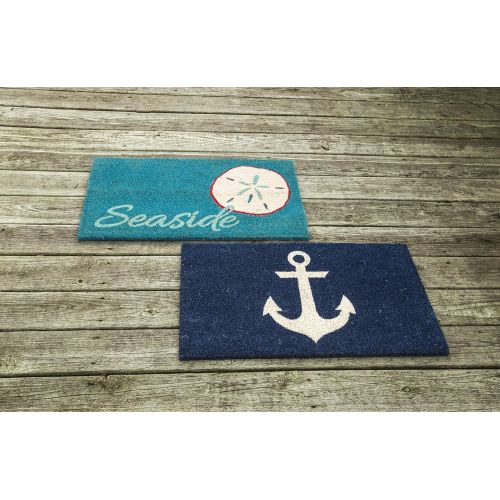  Entryways Anchor, Coir with PVC Backing Doormat 17 X 28 X .5